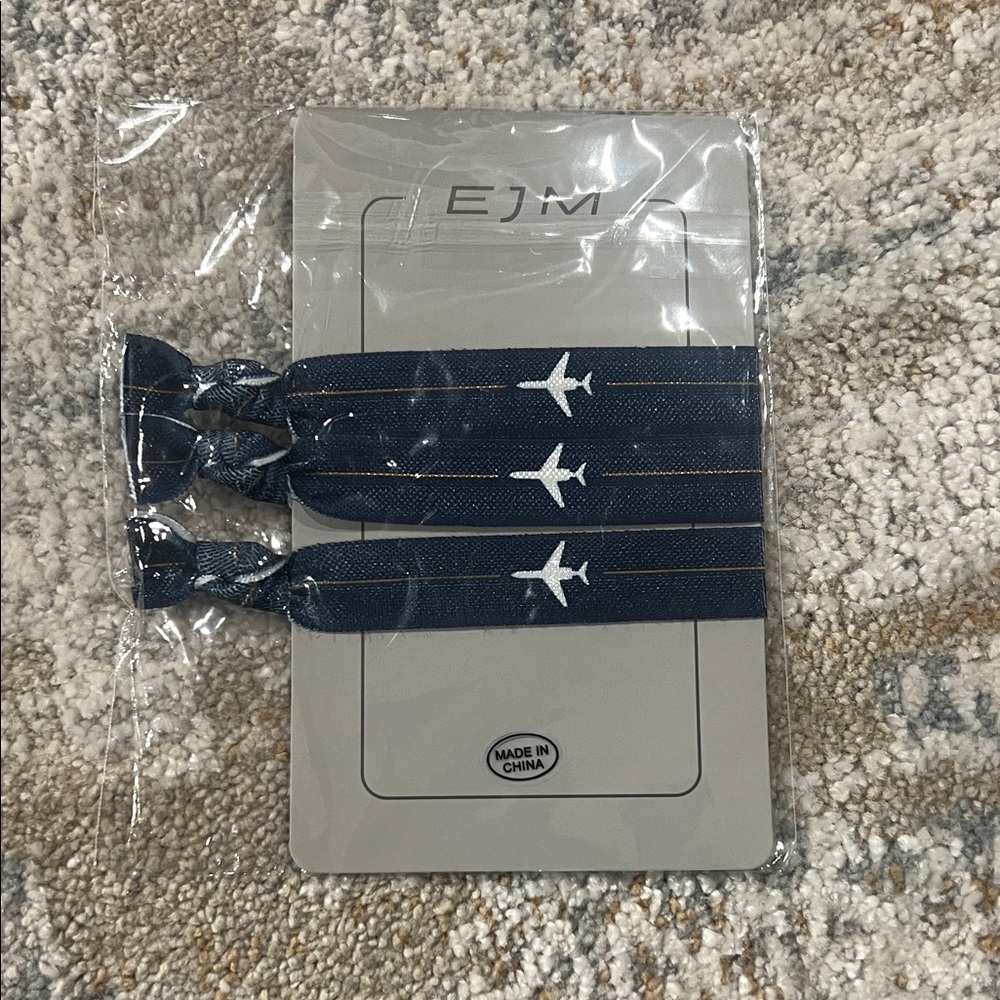 ‼️ 3 Bracelets with Airplane Design ‼️